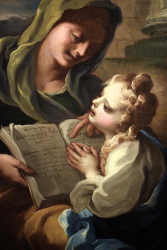 L' Educazione della Vergine - S. Anna e Maria Bambina
